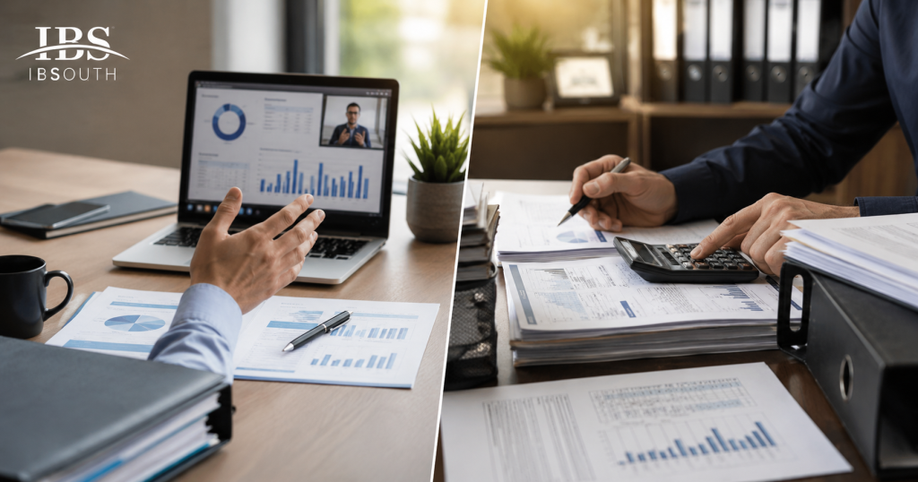 Outsourcing contable vs contador interno en Chile: ¿cuál conviene a tu pyme? Outsourcing contable vs contador interno Chile – comparativa para pymes en IBSouth
